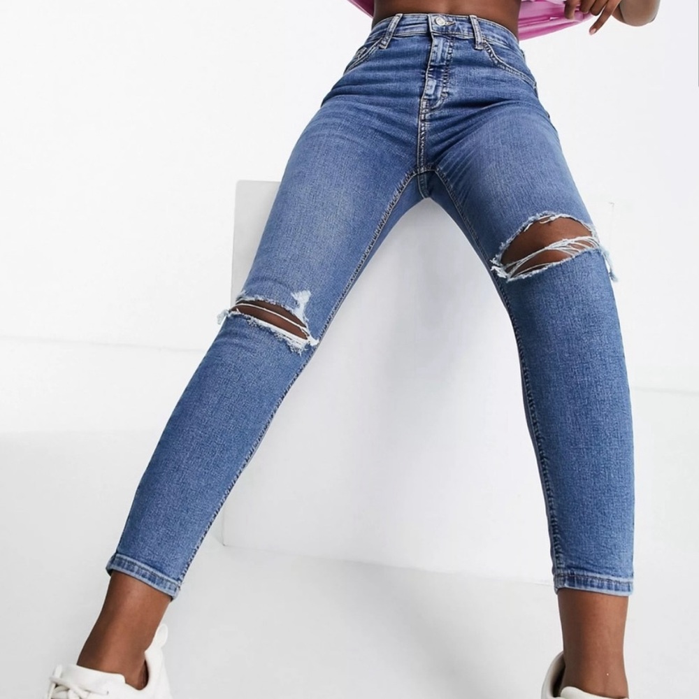 Topshop Jamie Women’s Jeans Size: W34/86cm to fit L 36/91cm